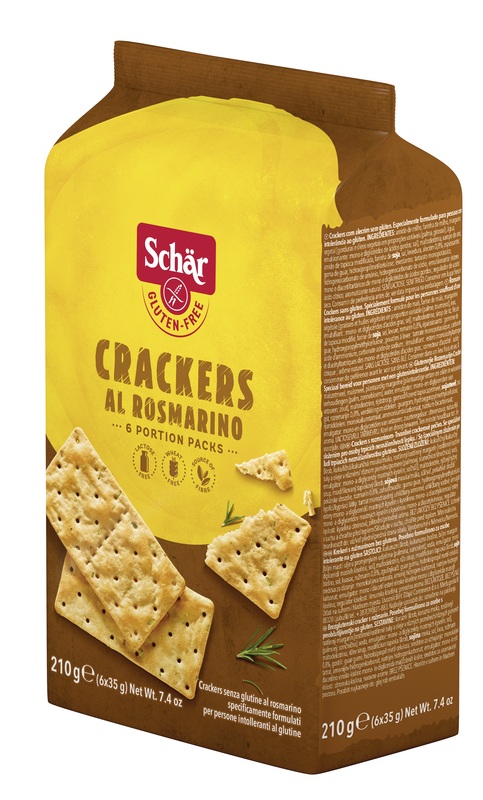 SCHAR CRACKERS ROSMARINO 210 G - Farmacia Puddu Baire S.r.l.