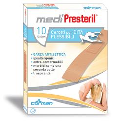 CEROTTO MEDIPRESTERIL DITA FLESSIBILE E RESISTENTE 10 PEZZI - Farmacia Puddu Baire S.r.l.