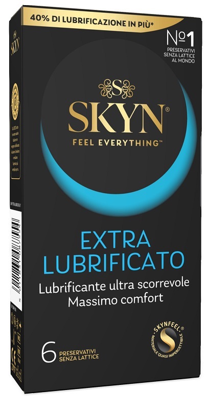PROFILATTICO ANSELL AKUEL SKYN EXTRA LUBRIFICATO B 6 PEZZI - Farmacia Puddu Baire S.r.l.