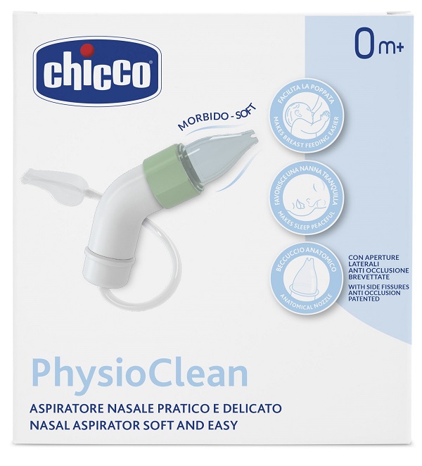 ASPIRATORE NASALE CHICCO PHYSIOCLEAN - Farmacia Puddu Baire S.r.l.