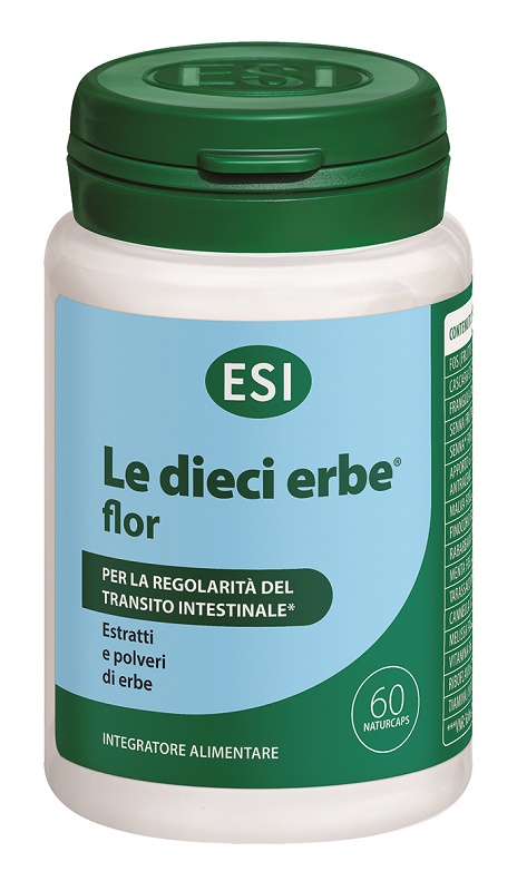 ESI LE DIECI ERBE FLOR 60 CAPSULE - Farmacia Puddu Baire S.r.l.