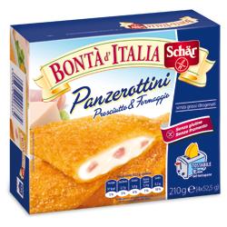 SCHAR SURGELATI PANZEROTTINI PROSCIUTTO & FORMAGGIO BONTA' D'ITALIA 4 X 52,5 G - Farmacia Puddu Baire S.r.l.