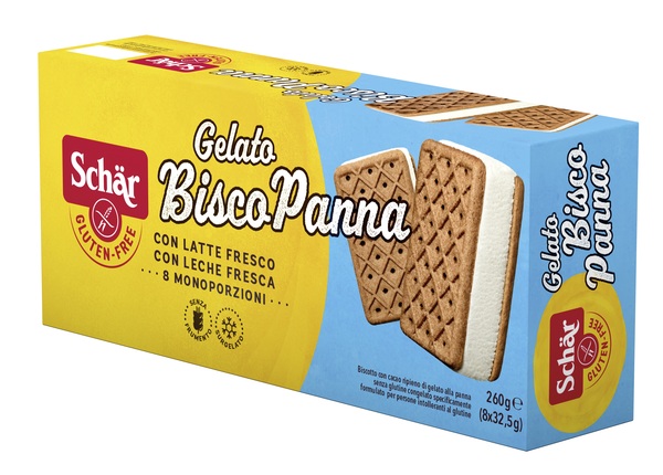 SCHAR SURGELATI GELATO BISCO PANNA BONTA' D'ITALIA 8 X 32,5 G - Farmacia Puddu Baire S.r.l.