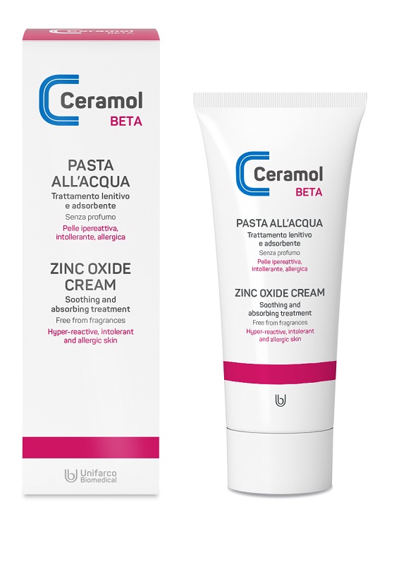 CERAMOL PASTA ALL'ACQUA 75 ML - Farmacia Puddu Baire S.r.l.