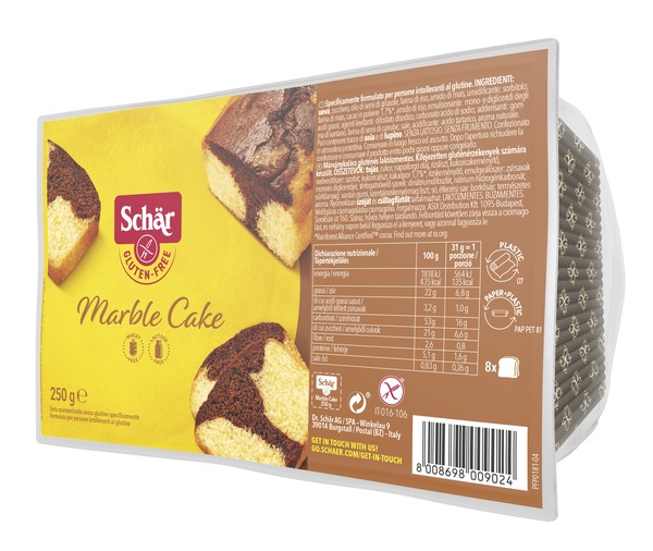 SCHAR MARBLE CAKE 250 G - Farmacia Puddu Baire S.r.l.