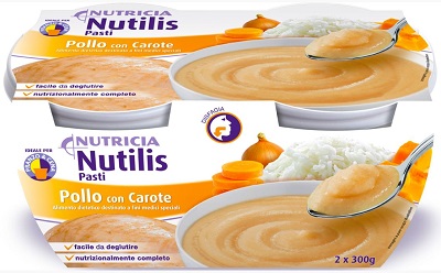 NUTILIS PASTI POLLO CON CAROTE 2 X 300 G - Farmacia Puddu Baire S.r.l.