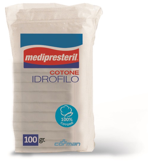 COTONE IDROFILO FU MEDIPRESTERIL CONFEZIONE DA 100GRAMMI - Farmacia Puddu Baire S.r.l.