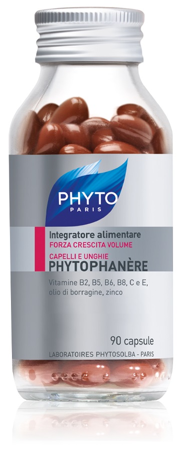 PHYTO PARIS PHYTOPHANERE INTEGRATORE ALIMENTARE CAPELLI/UNGHIE 90 CAPSULE NUOVA FORMULA ALLO ZINCO - Farmacia Puddu Baire S.r.l.