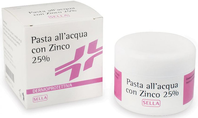 PASTA ACQUA CON ZINCO 25% 100 G - Farmacia Puddu Baire S.r.l.