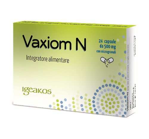 VAXIOM N 24 CAPSULE 12 G - Farmacia Puddu Baire S.r.l.