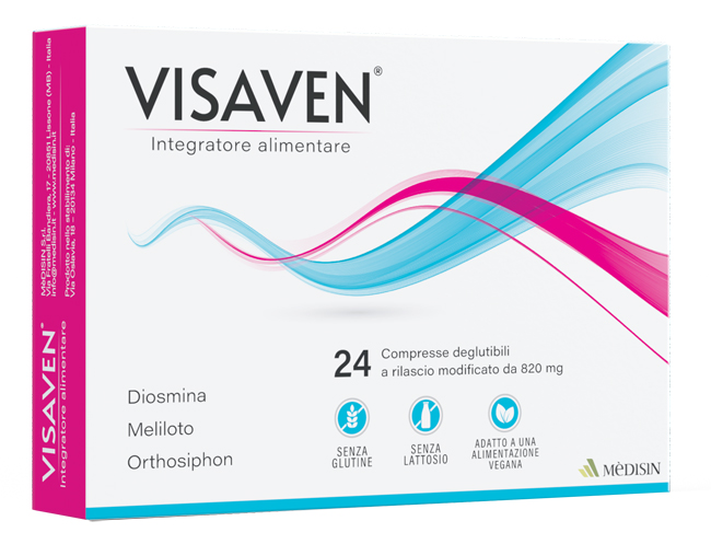 VISAVEN 24 COMPRESSE 19,2 G - Farmacia Puddu Baire S.r.l.