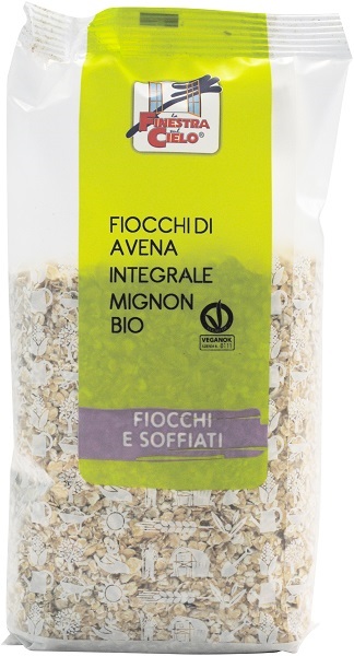 FIOCCHI DI AVENA INTEGRALE MIGNON BIO 500 G - Farmacia Puddu Baire S.r.l.