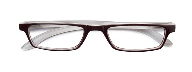 TWINS SILVER TRENDY OCCHIALE PREMONTATO MARRONE/BIANCO +1,00 - Farmacia Puddu Baire S.r.l.