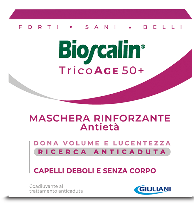 BIOSCALIN TRICOAGE MASCHERA RINFORZANTE ANTIETA' 200 ML - Farmacia Puddu Baire S.r.l.