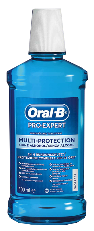 ORALB PROEXPERT MULTI PROTECTION COLLUTORIO 500 ML - Farmacia Puddu Baire S.r.l.