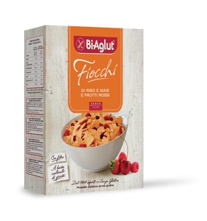BIAGLUT CEREALI PRIMA COLAZIONE AI FRUTTI ROSSI 275 G - Farmacia Puddu Baire S.r.l.