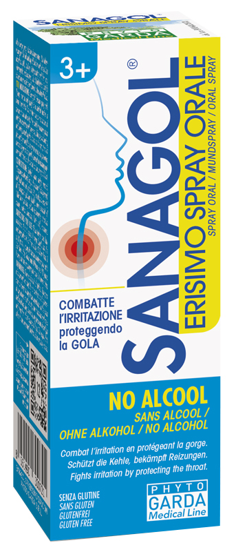 SANAGOL SPRAY ERISIMO SENZA ALCOOL 20 ML - Farmacia Puddu Baire S.r.l.
