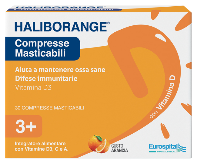 HALIBORANGE 30 COMPRESSE MASTICABILI 450MG - Farmacia Puddu Baire S.r.l.