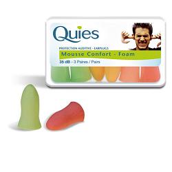 TAPPO AURICOLARE QUIES SCHIUMA 3 PAIA - Farmacia Puddu Baire S.r.l.