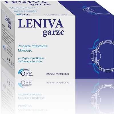 GARZE MONOUSO LENIVA 20 PEZZI - Farmacia Puddu Baire S.r.l.