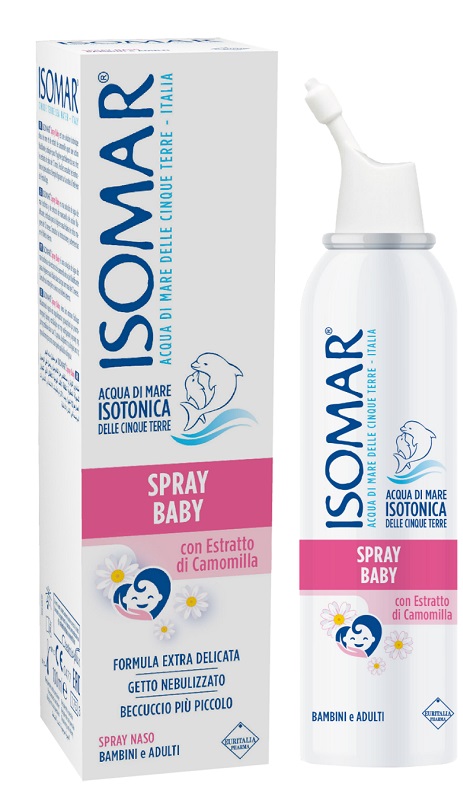 ISOMAR SPRAY BABY CON CAMOMILLA 100 ML - Farmacia Puddu Baire S.r.l.