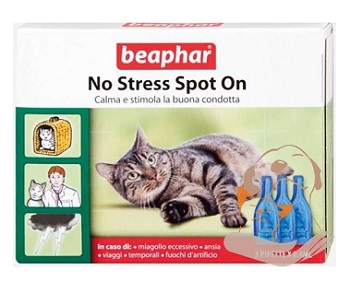 NO STRESS SPOT ON GATTO 3 PIPETTE 0,7 ML - Farmacia Puddu Baire S.r.l.