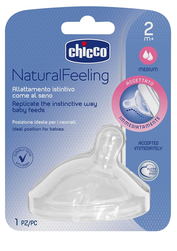 CHICCO TETTARELLA STEPUP NEW 2M+ FLUSSO MEDIO - Farmacia Puddu Baire S.r.l.