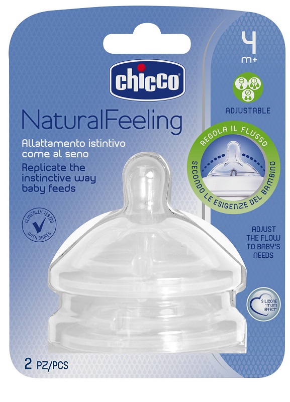 CHICCO TETTARELLA STEPUP NEW 4M+ FLUSSO REGOLABILE - Farmacia Puddu Baire S.r.l.