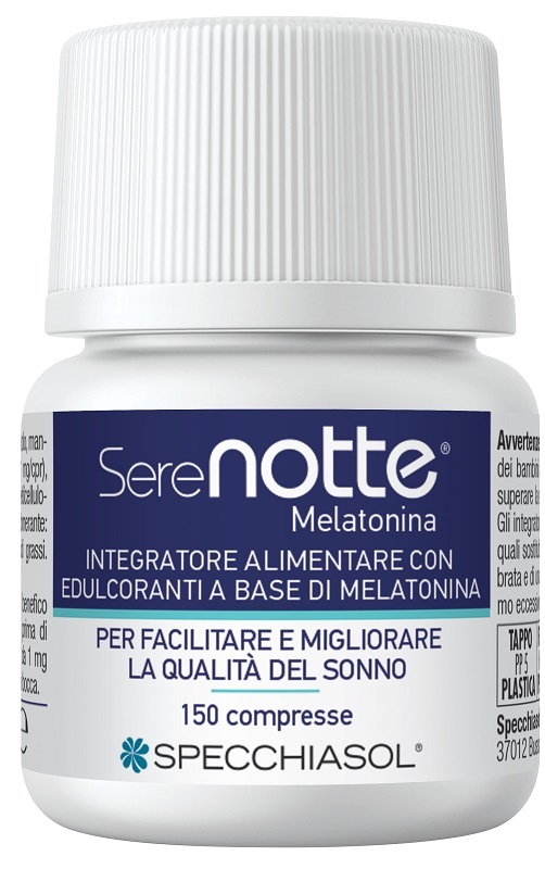 SERENOTTE MELATONINA 1 MG 150 COMPRESSE - Farmacia Puddu Baire S.r.l.