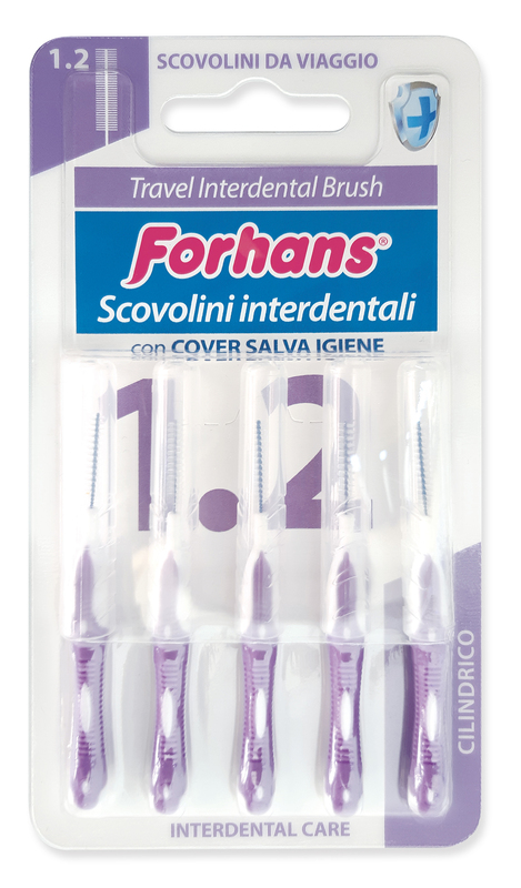 FORHANS TRAVEL INTERDENTAL BRUSH 1,2 - Farmacia Puddu Baire S.r.l.