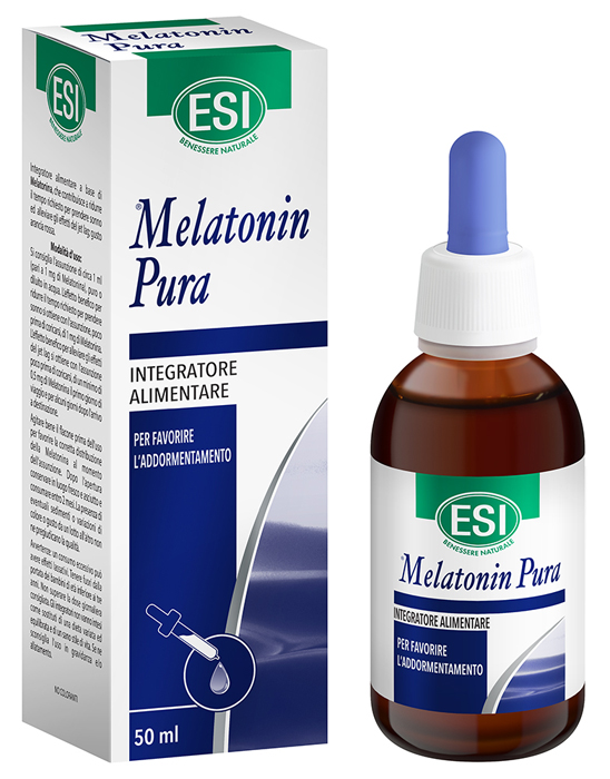 ESI MELATONIN PURA GOCCE 50 ML - Farmacia Puddu Baire S.r.l.