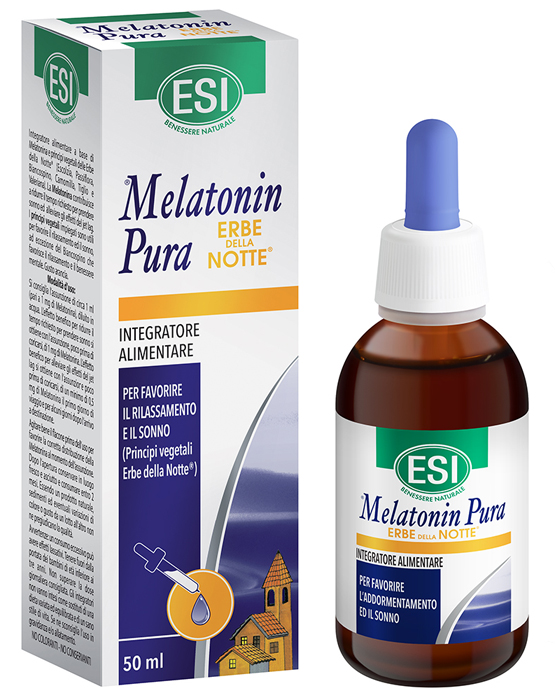ESI MELATONIN PURA GOCCE ERBE NOTTE 50 ML - Farmacia Puddu Baire S.r.l.