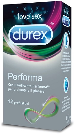 PROFILATTICO DUREX PERFORMA 12 PEZZI - Farmacia Puddu Baire S.r.l.