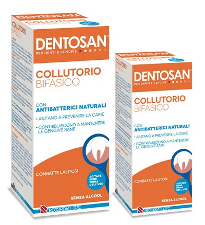 DENTOSAN COLLUTORIO BIFASICO 500 ML - Farmacia Puddu Baire S.r.l.