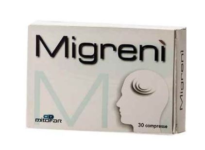 MIGRENI' 30 COMPRESSE 20 G - Farmacia Puddu Baire S.r.l.