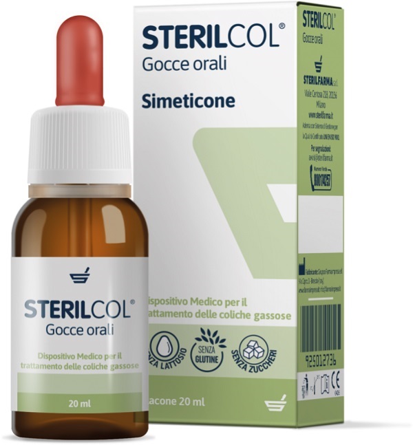 STERILCOL GOCCE ORALI SOSPENSIONE GASTROFUNZIONALE FLACONCINO 20 ML - Farmacia Puddu Baire S.r.l.