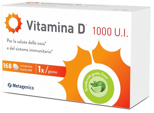 VITAMINA D 1000 UI 168 COMPRESSE - Farmacia Puddu Baire S.r.l.