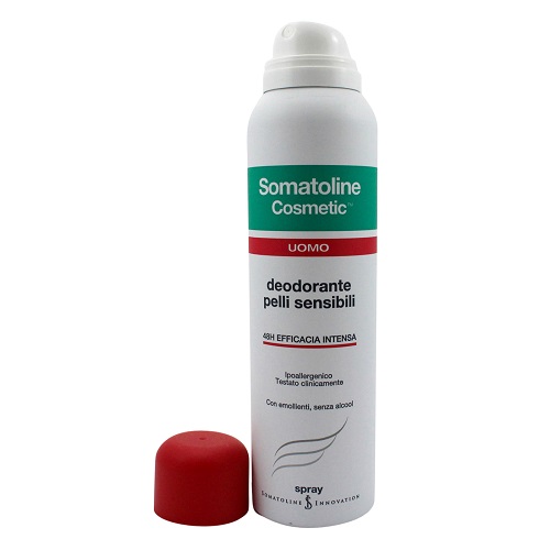 SOMATOLINE COSMETIC UOMO DEODORANTE SPRAY 150 ML - Farmacia Puddu Baire S.r.l.