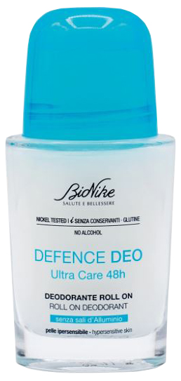 DEFENCE DEO ULTRA CARE ROLL-ON SENZA SALI D'ALLUMINIO 50 ML - Farmacia Puddu Baire S.r.l.