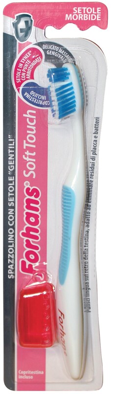 FORHANS SPAZZOLINO SOFT TOUCH 1 PEZZO - Farmacia Puddu Baire S.r.l.