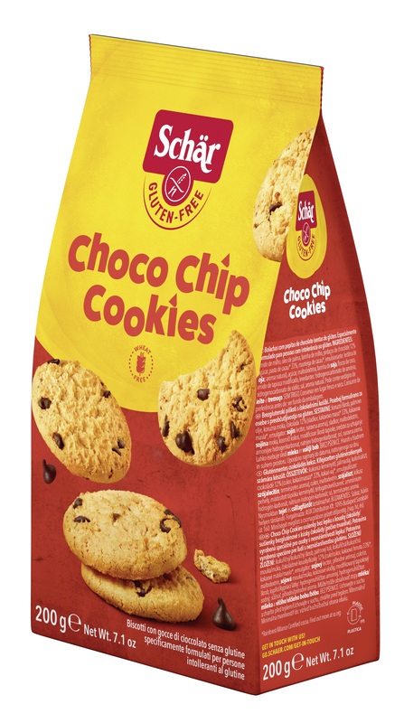 SCHAR CHOCO CHIP COOKIES 200 G - Farmacia Puddu Baire S.r.l.