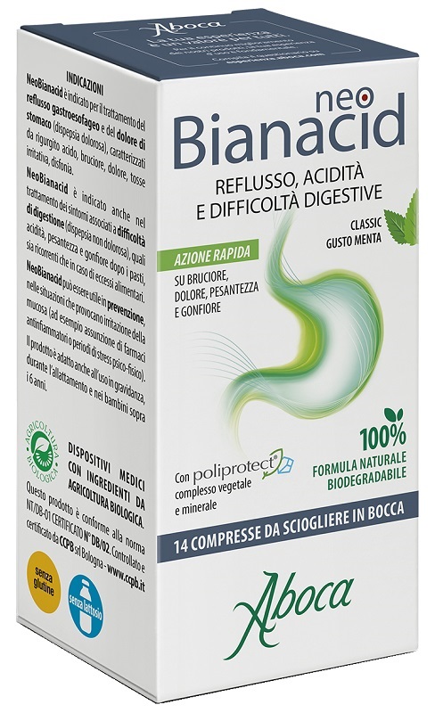 NEOBIANACID 45 COMPRESSE MASTICABILI - Farmacia Puddu Baire S.r.l.