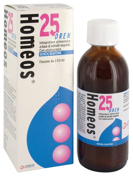 HOMEOS 25 DREN 150ML - Farmacia Puddu Baire S.r.l.