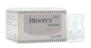 FIALA PER AEROSOL RINOREX BICARBONATO 25 FIALE 3 ML - Farmacia Puddu Baire S.r.l.