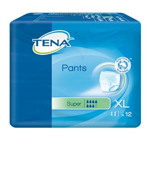 PANNOLONE PULL-UP TENA PANTS SUPER TAGLIA EXTRA LARGE 12 PEZZI - Farmacia Puddu Baire S.r.l.