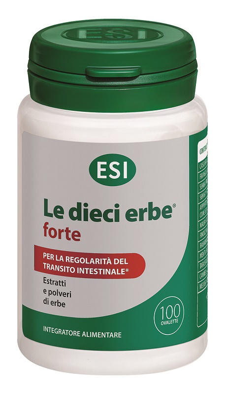 ESI LE DIECI ERBE+FORTE 100 OVALETTE - Farmacia Puddu Baire S.r.l.