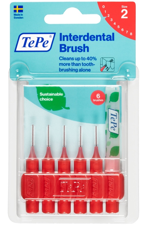 TEPE SCOVOLINO ROSSO 0,5MM 6 PEZZI - Farmacia Puddu Baire S.r.l.