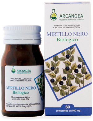 MIRTILLO NERO BIOLOGICO 30 COMPRESSE - Farmacia Puddu Baire S.r.l.