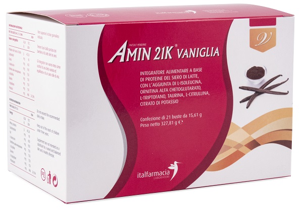 AMIN 21K VANIGLIA 327,81 G - Farmacia Puddu Baire S.r.l.
