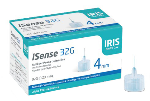I SENSE AGO PER INSULINA GAUGE 32 4 MM 100 PEZZI - Farmacia Puddu Baire S.r.l.